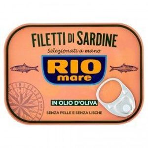 Rio mare Filet sardiniek v olivovom oleji s chili papričkou 105 g
